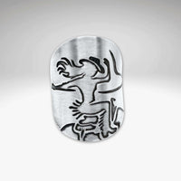 Adjustable Cowgirl ring featuring a detailed bronco design, perfect for adding western charm and girl power to any outfit.