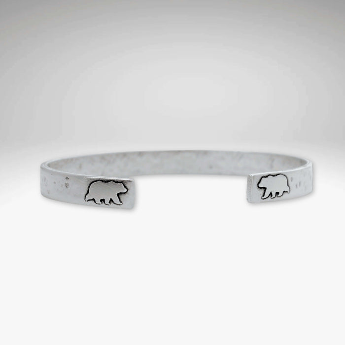 Skinny Bear Cuff Bracelet