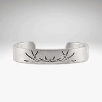 Elk Antlers Cuff Bracelet