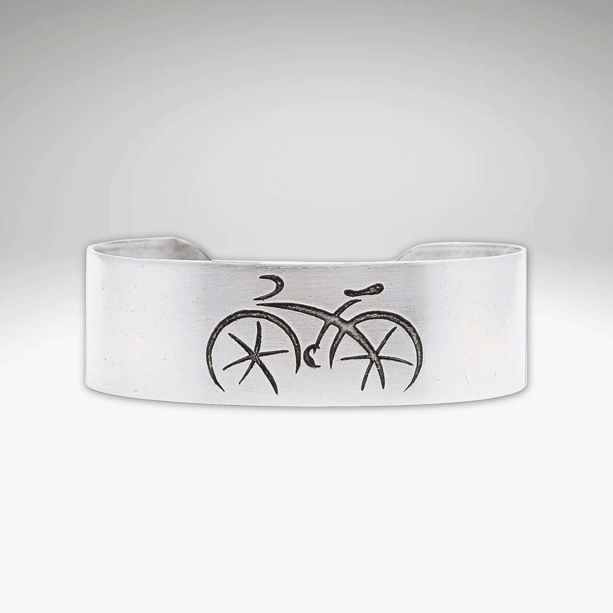 Ride Bicycle Cuff Bracelet