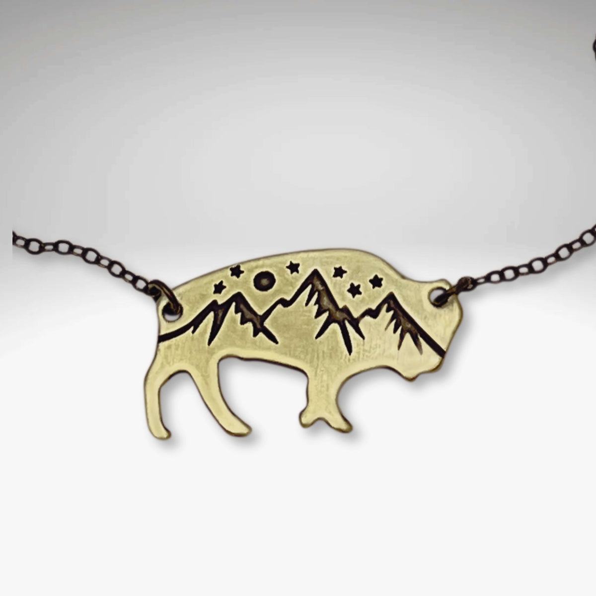 High Alpine Bison Necklace