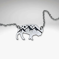 High Alpine Bison Necklace