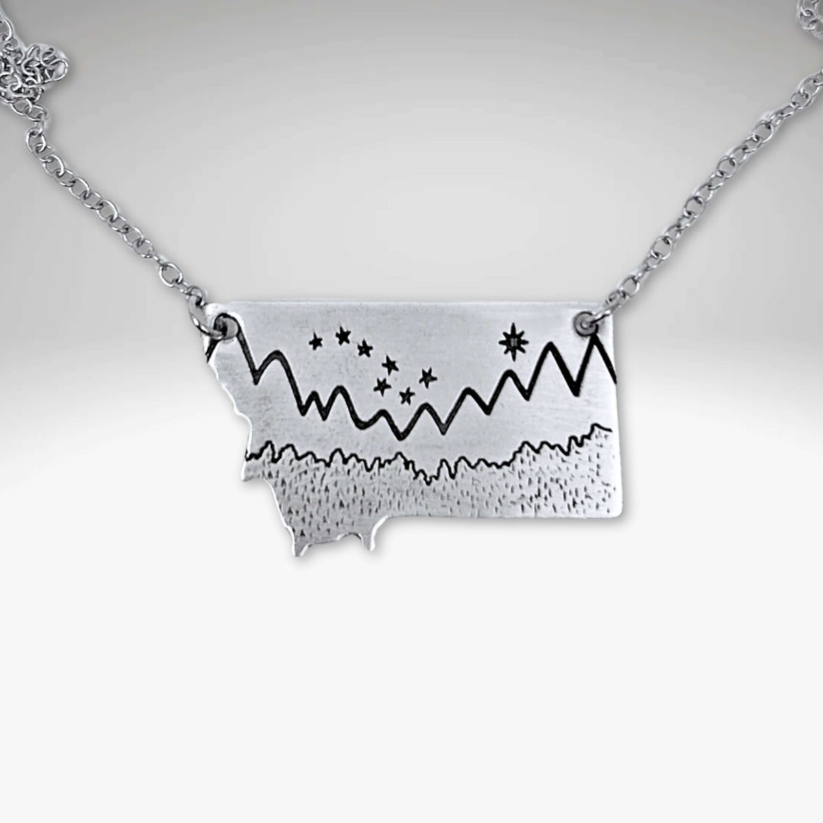 Big Dipper Over Montana Necklace