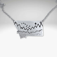 Big Dipper Over Montana Necklace