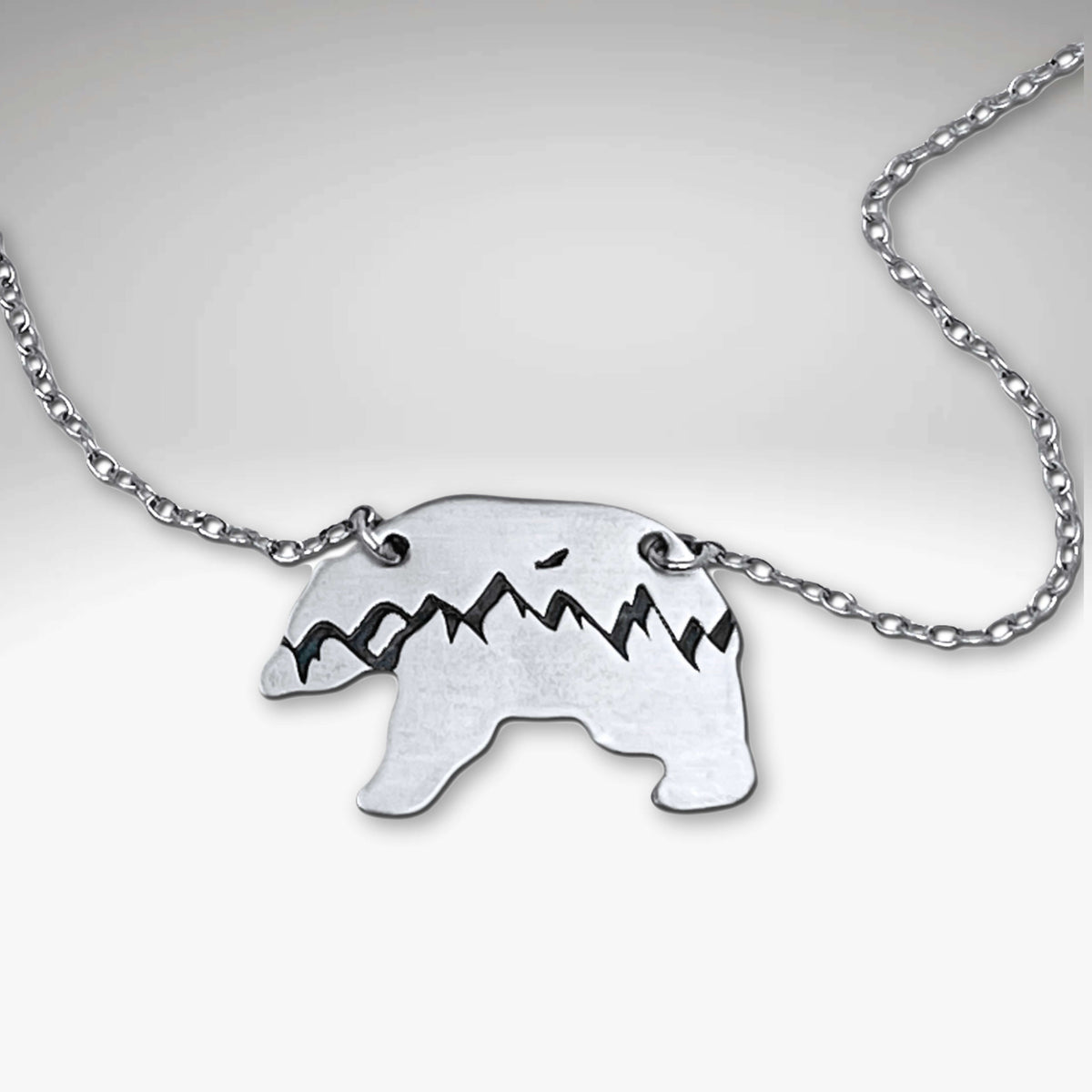 Bears in the Mountains Necklace