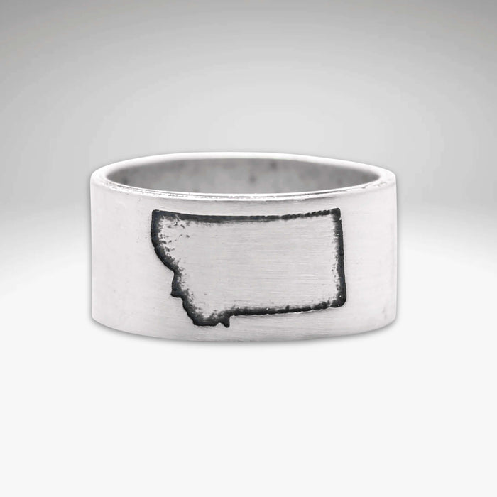 Montana State Outline Ring