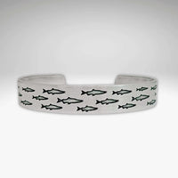 Salmon Run Cuff Bracelet