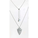 Arrowhead Long Layered Necklace, [variant_title], daphne lorna