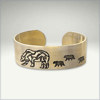 Rocky and Cubs Cuff Bracelet