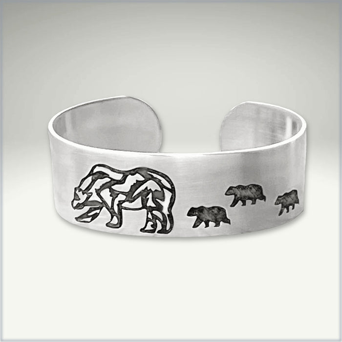 Rocky and Cubs Cuff Bracelet