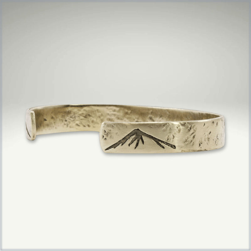 Mountain Peaks Cuff Bracelet