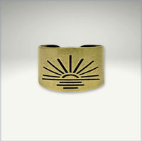 Sunrise Adjustable Ring