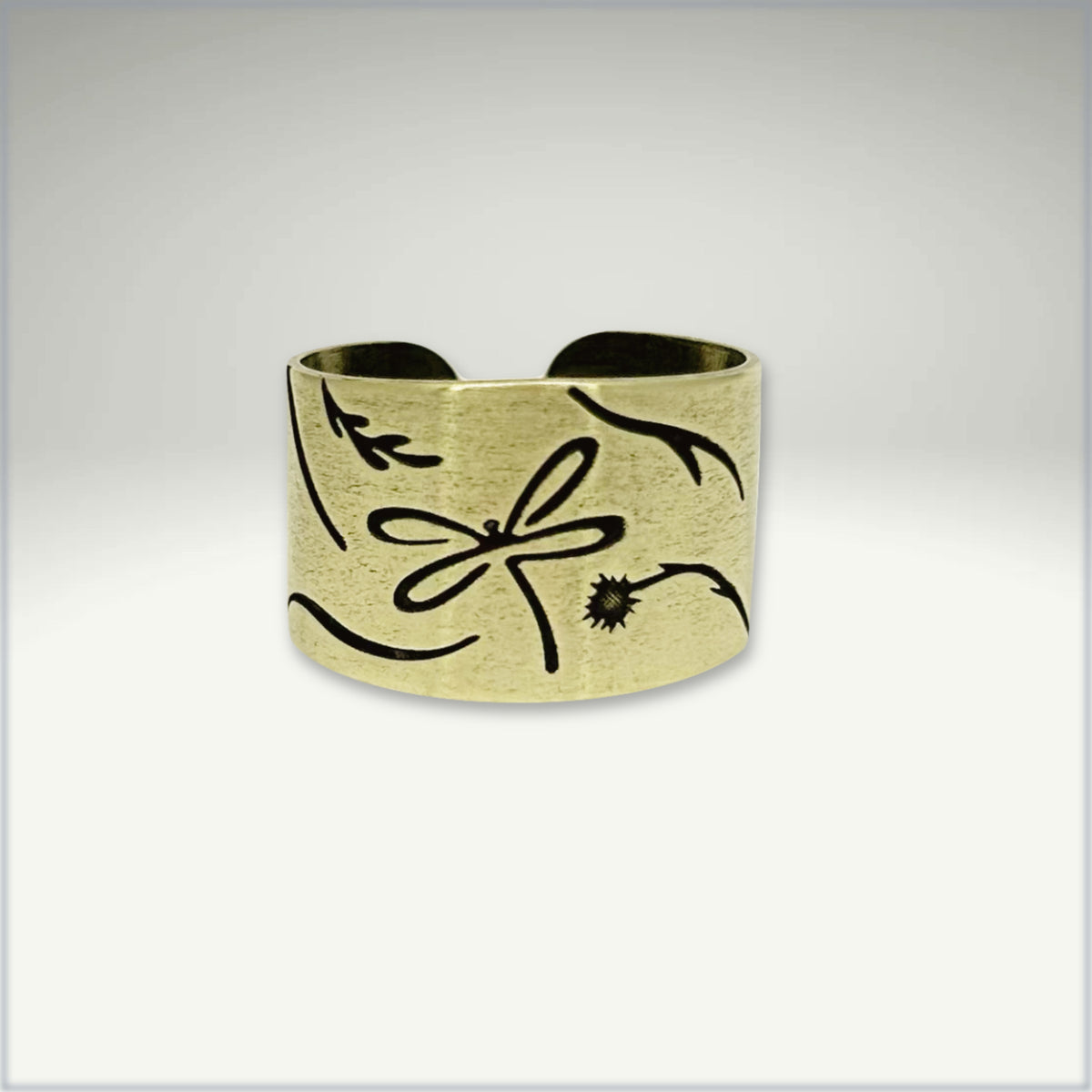 Dragonfly Adjustable Ring