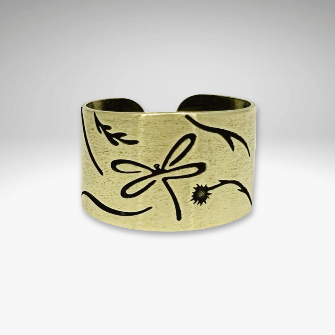 Dragonfly Adjustable Ring