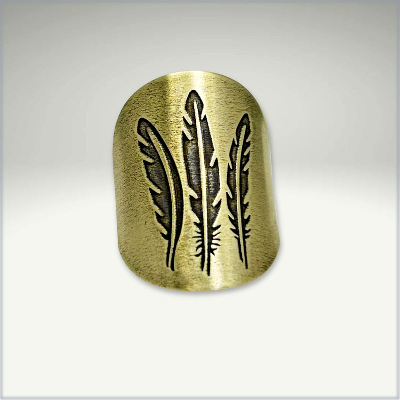 Feather Adjustable Ring