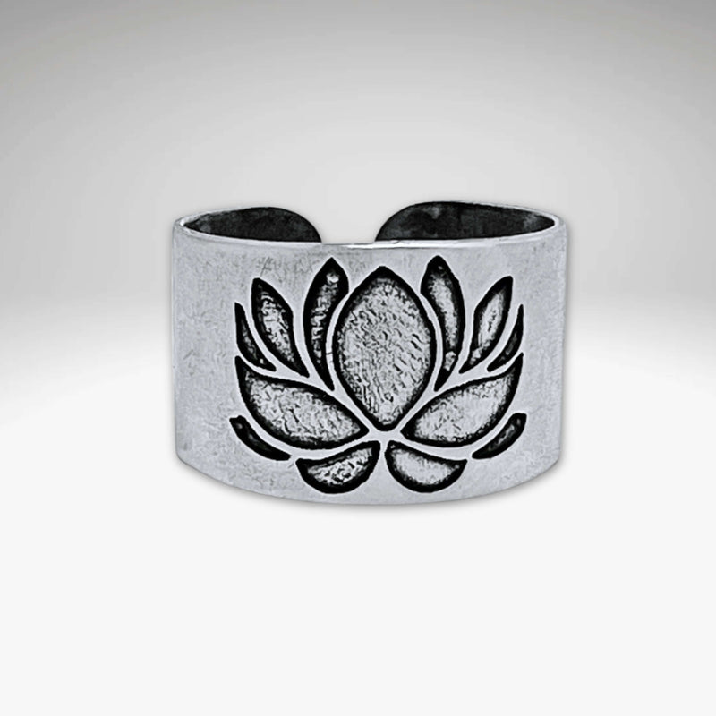 Lotus Adjustable Ring