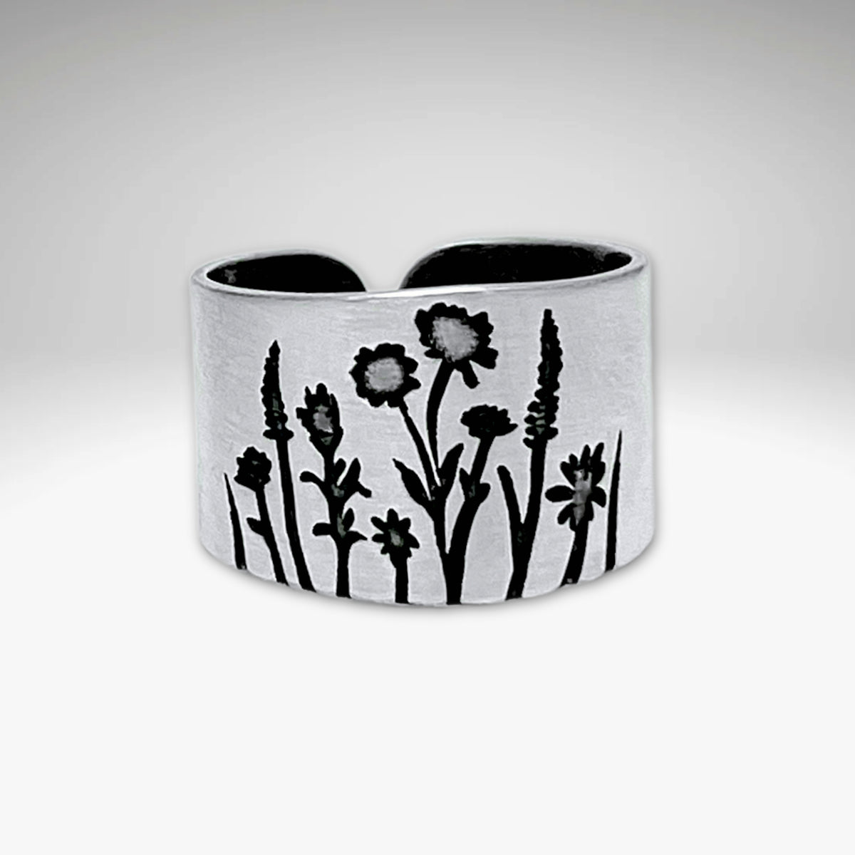 Wildflowers Adjustable Ring