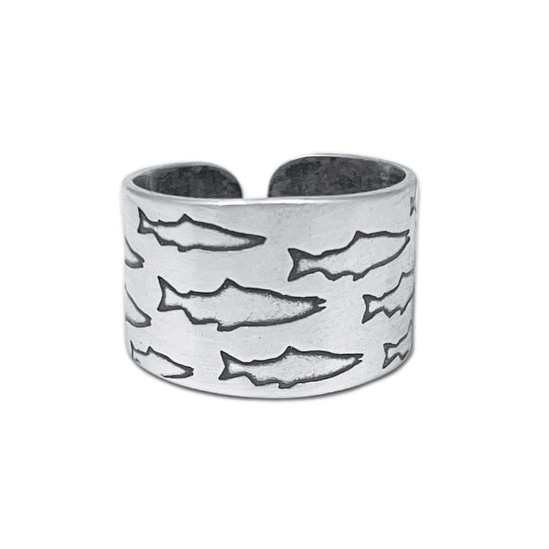 Salmon Run Adjustable Ring