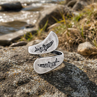 Fishing Around Adjustable Fish Ring