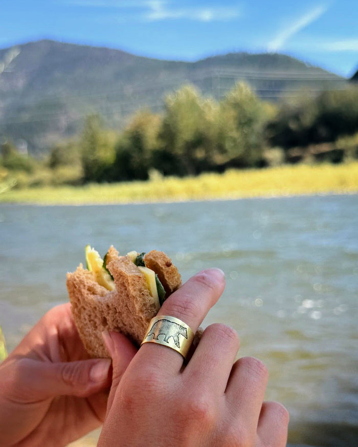 Bear Boy Adjustable Ring