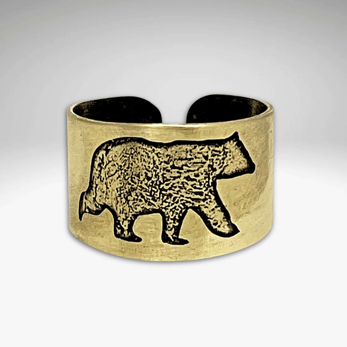 Bear Boy Adjustable Ring