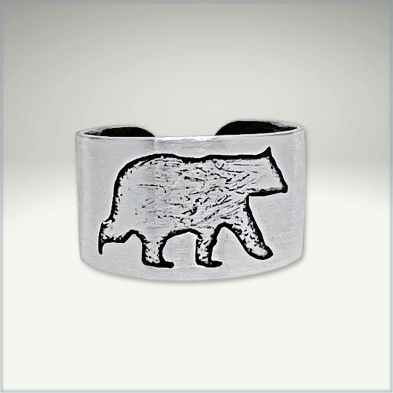 Bear Boy Adjustable Ring