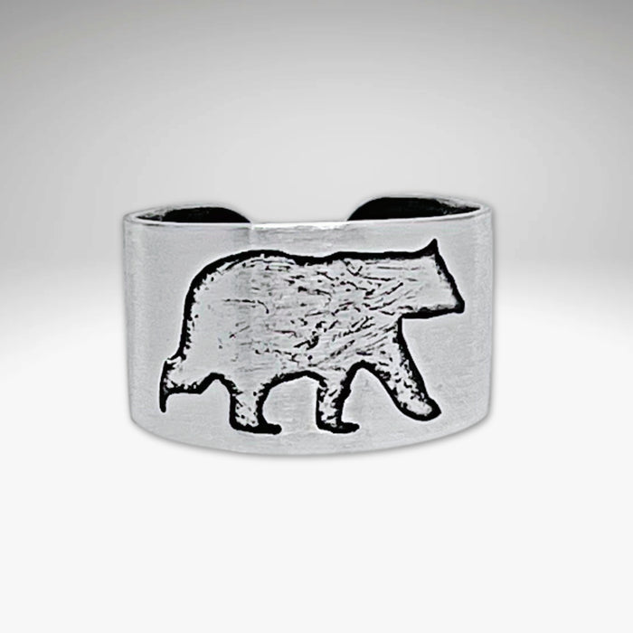 Bear Boy Adjustable Ring