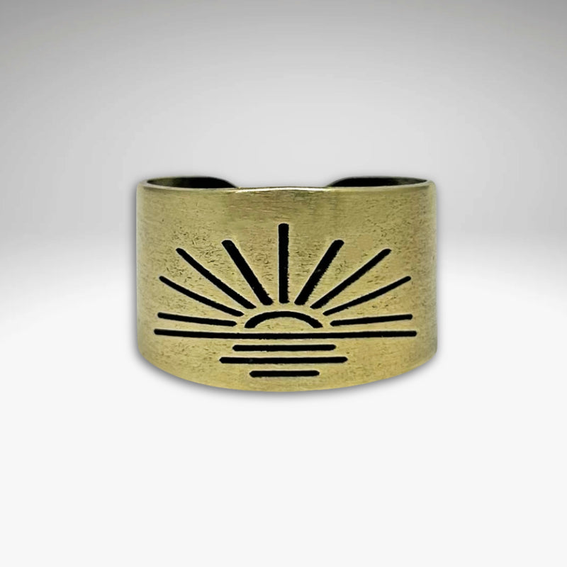 Sunrise Adjustable Ring