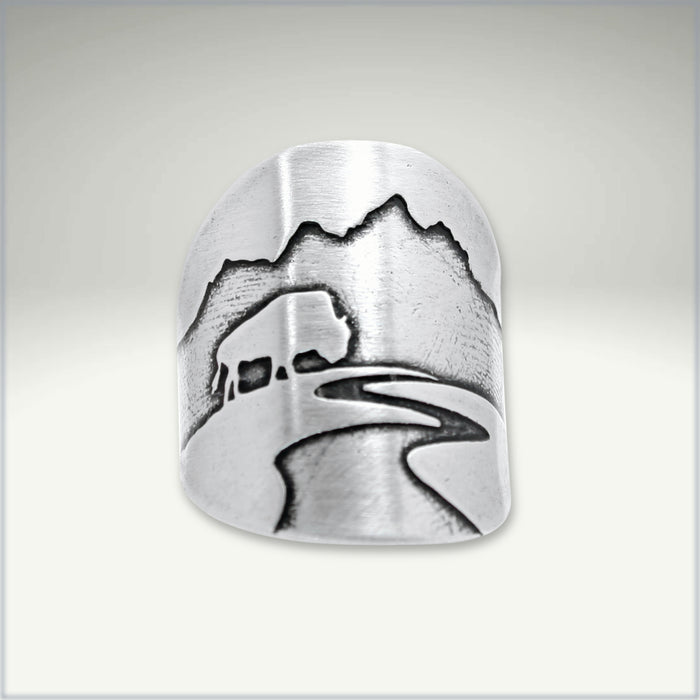 Buff in the Tetons Adjustable Ring