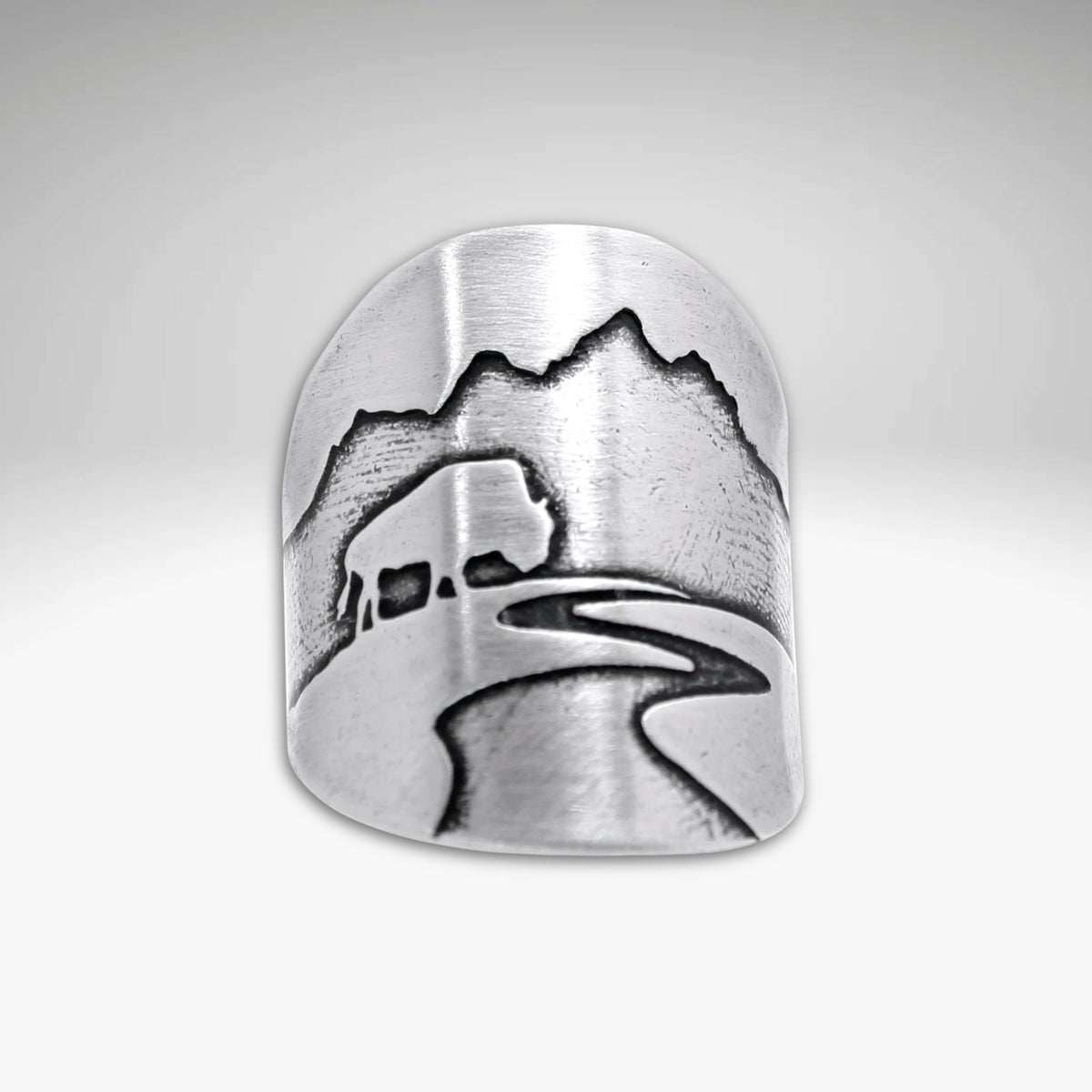 Buff in the Tetons Adjustable Ring