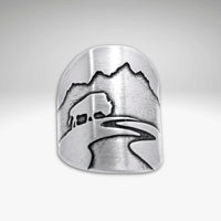 Buff in the Tetons Adjustable Ring