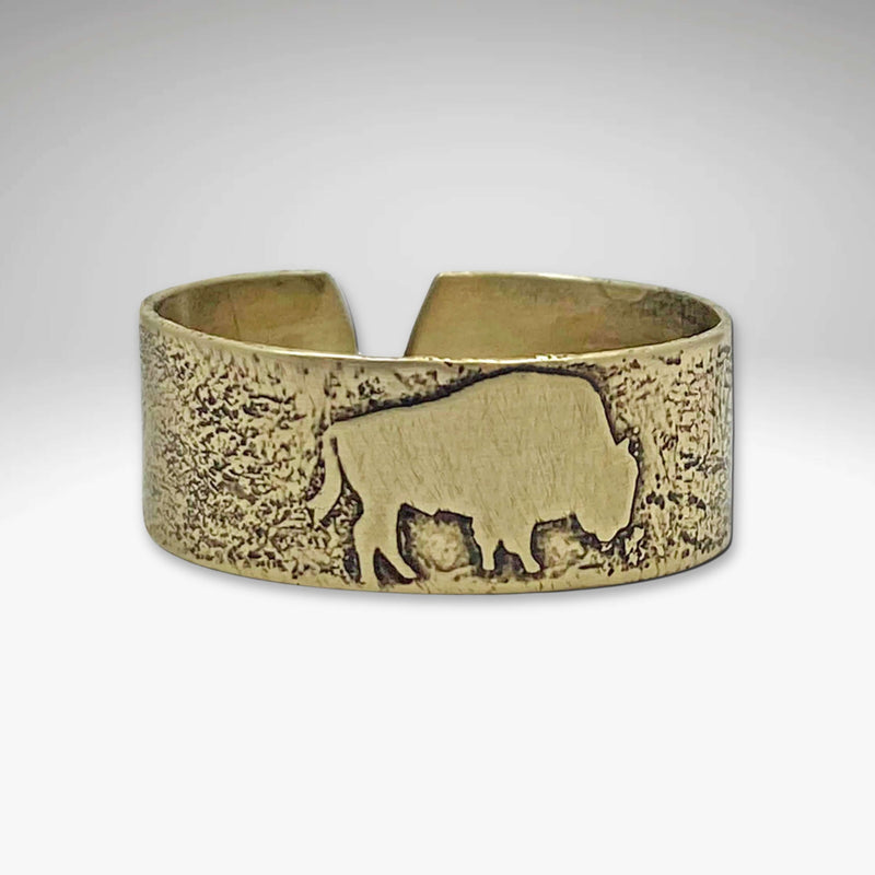 Buff Adjustable Ring