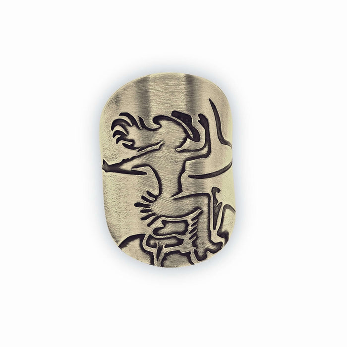 Cowgirl Adjustable Ring featuring a unique bucking bronco design, adding western charm to any outfit.