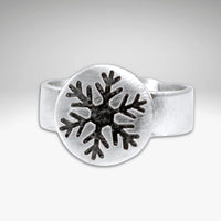 Snowflake Adjustable Ring