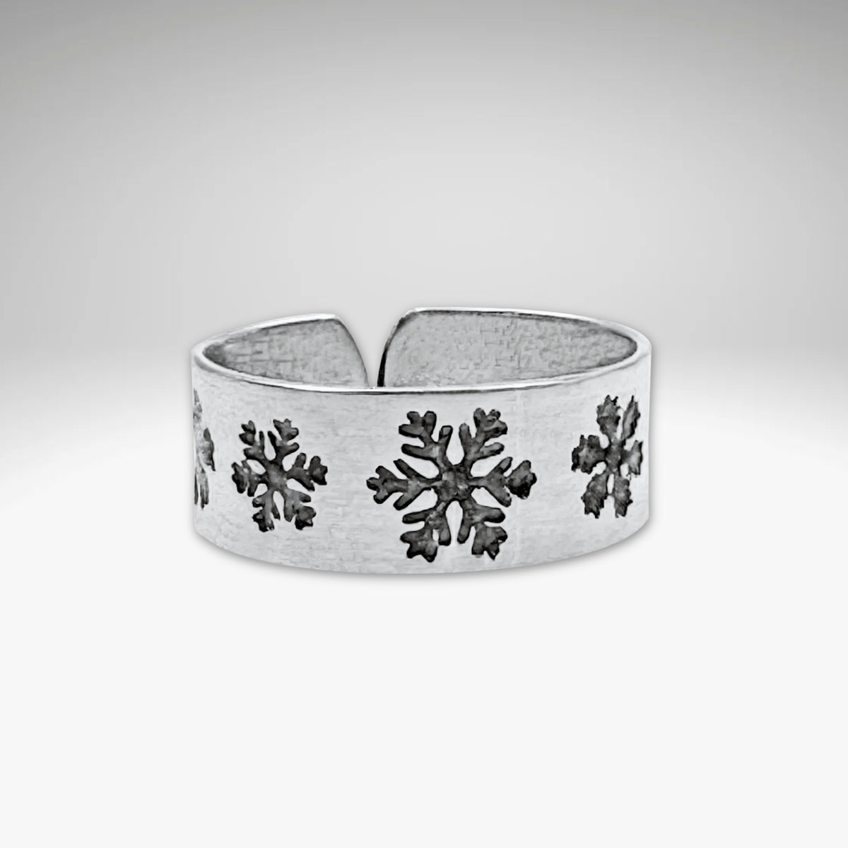 Snowfall Adjustable Ring