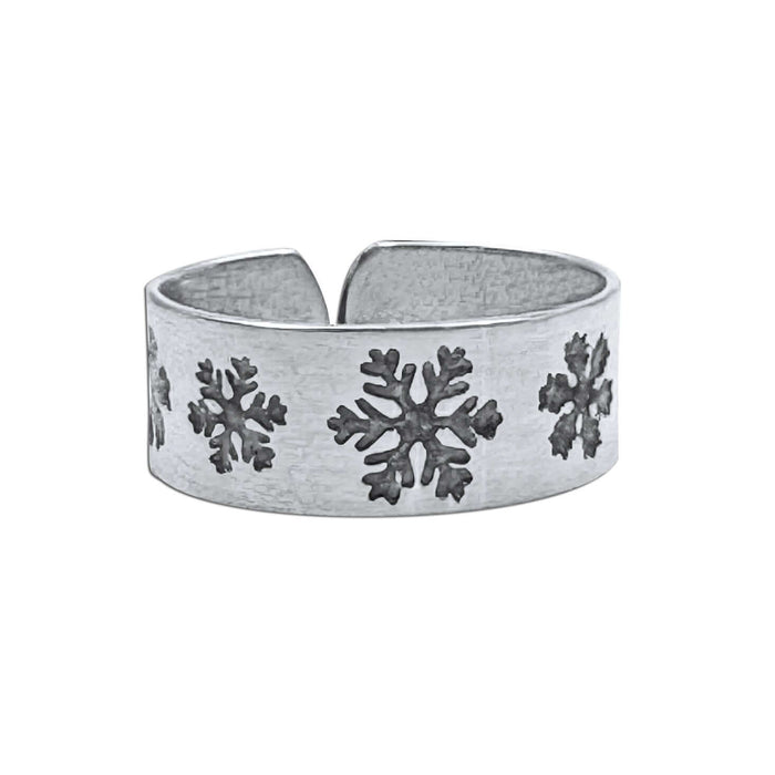 Snowfall Adjustable Ring