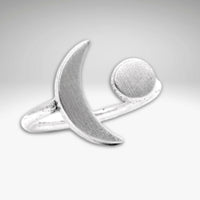 Sun and Moon Adjustable Ring