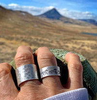Wild Horses Adjustable Ring