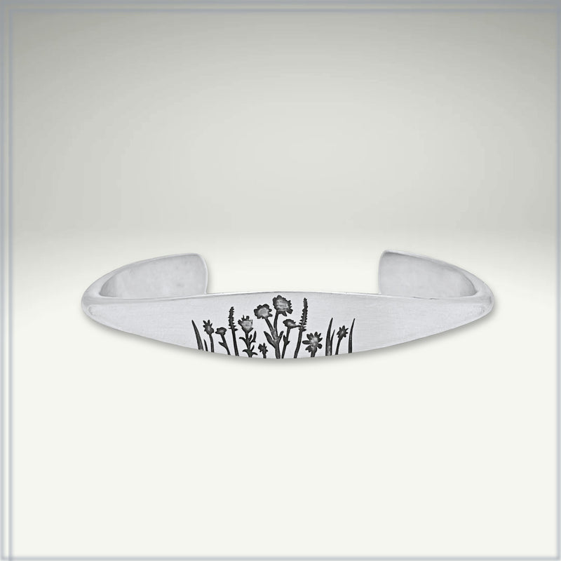 Wildflowers Signet Cuff