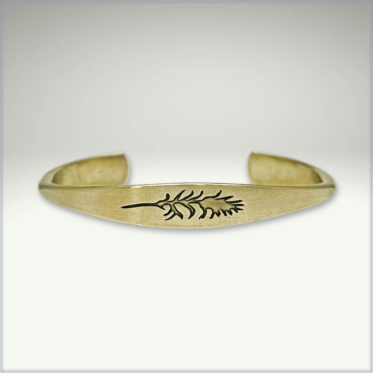 Paintbrush Signet Cuff