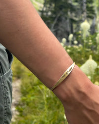 Lupine Flower Cuff Bracelet