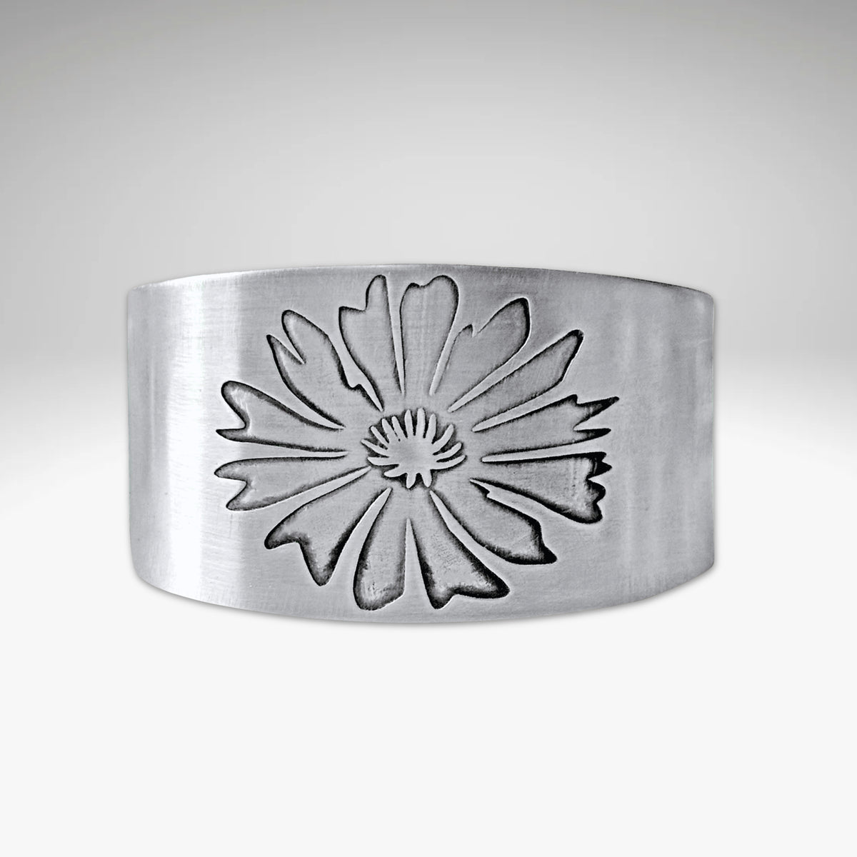 Bitterroot Flower Cuff Bracelet