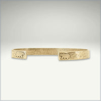 Skinny Bear Cuff Bracelet