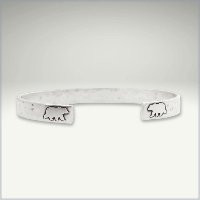 Skinny Bear Cuff Bracelet