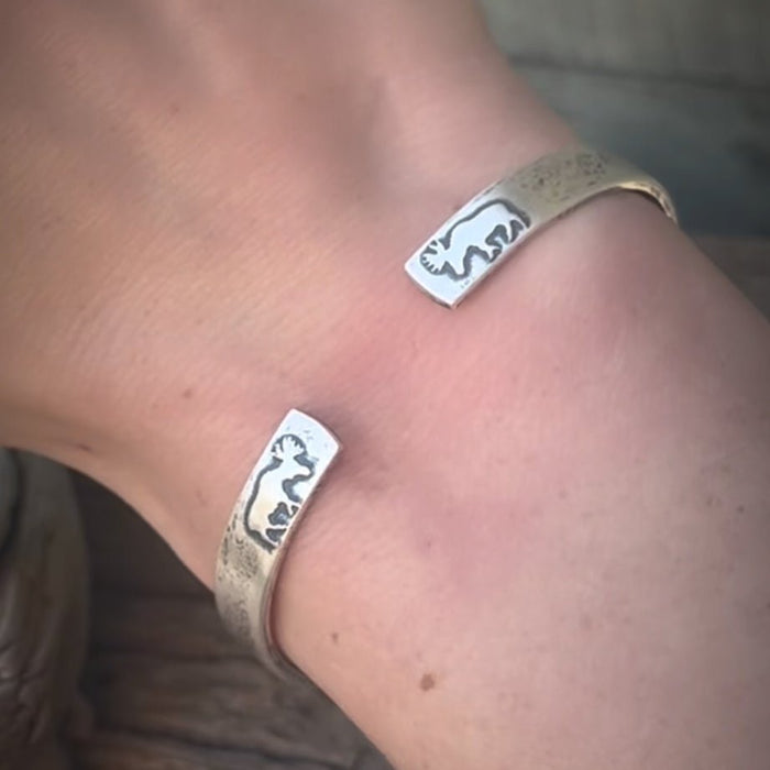 Skinny Moose Cuff Bracelet