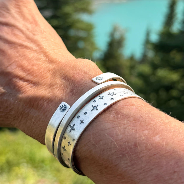 Orions' Belt Cuff Bracelet