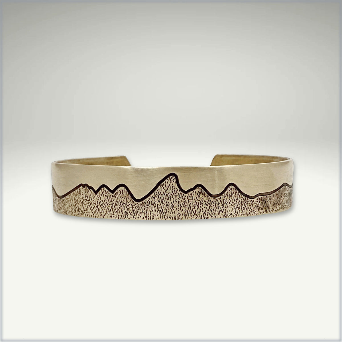 Simple Tetons Cuff Bracelet