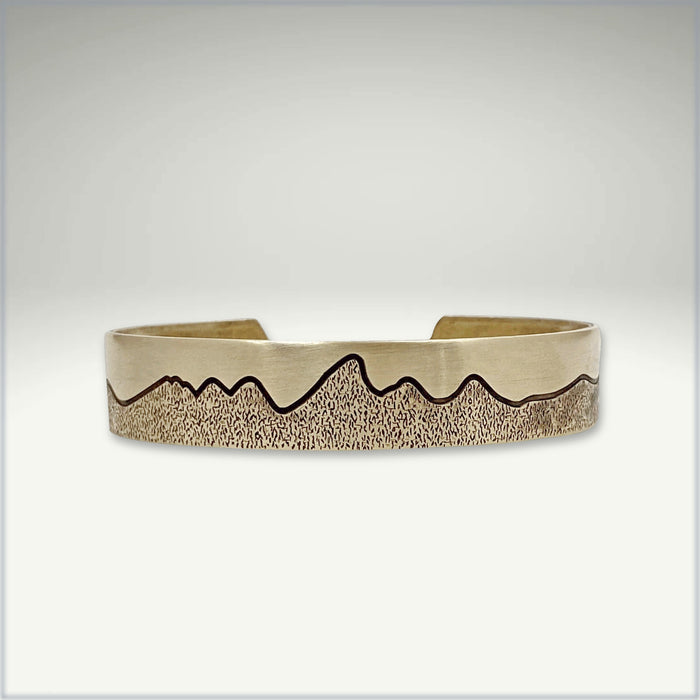 Simple Tetons Cuff Bracelet