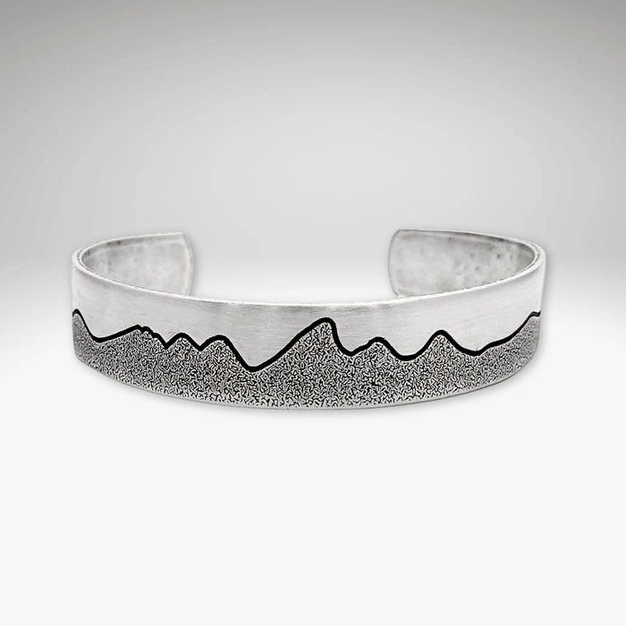 Simple Tetons Cuff Bracelet