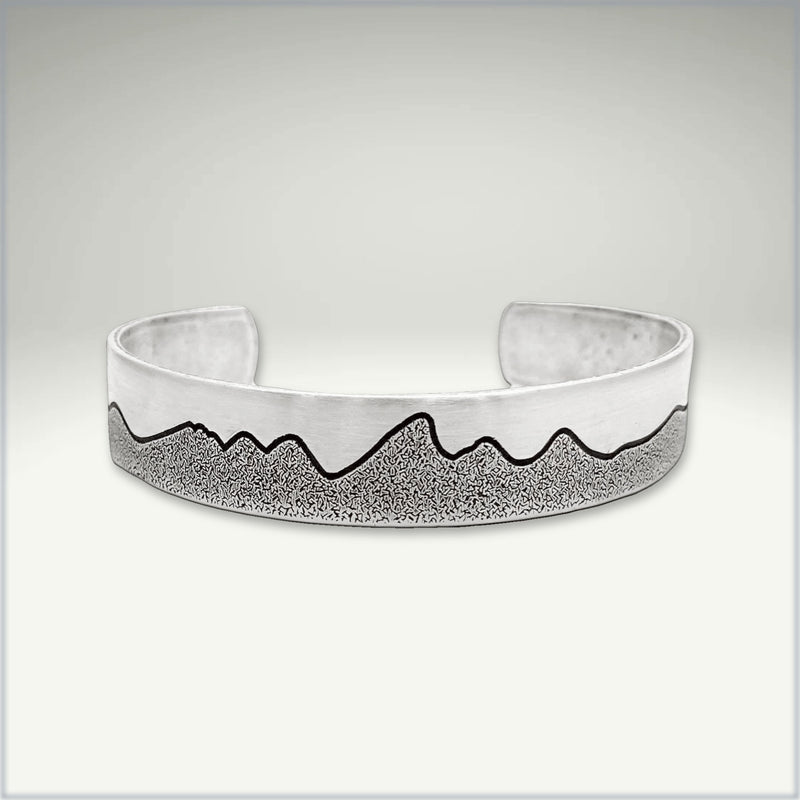 Simple Tetons Cuff Bracelet